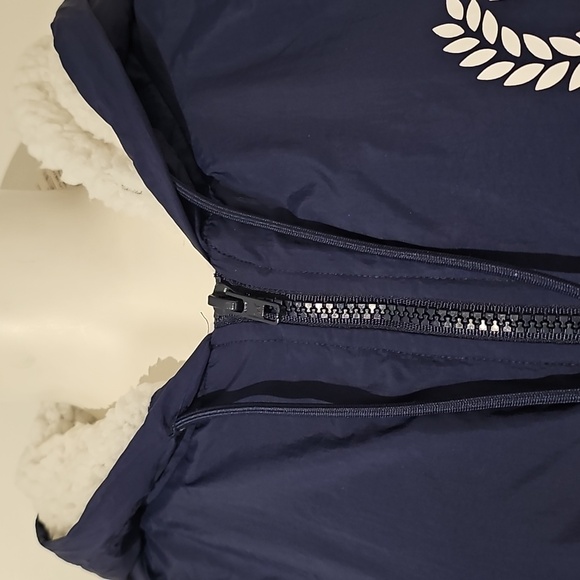 NWT PINK Victoria's Secret Navy Sherpa Jacket - Picture 4 of 8